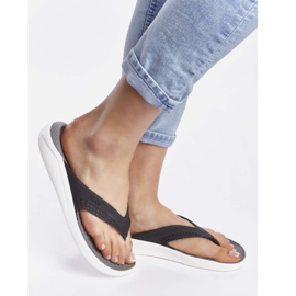 Crocs Literide Flip 05M crni dim raznobojna