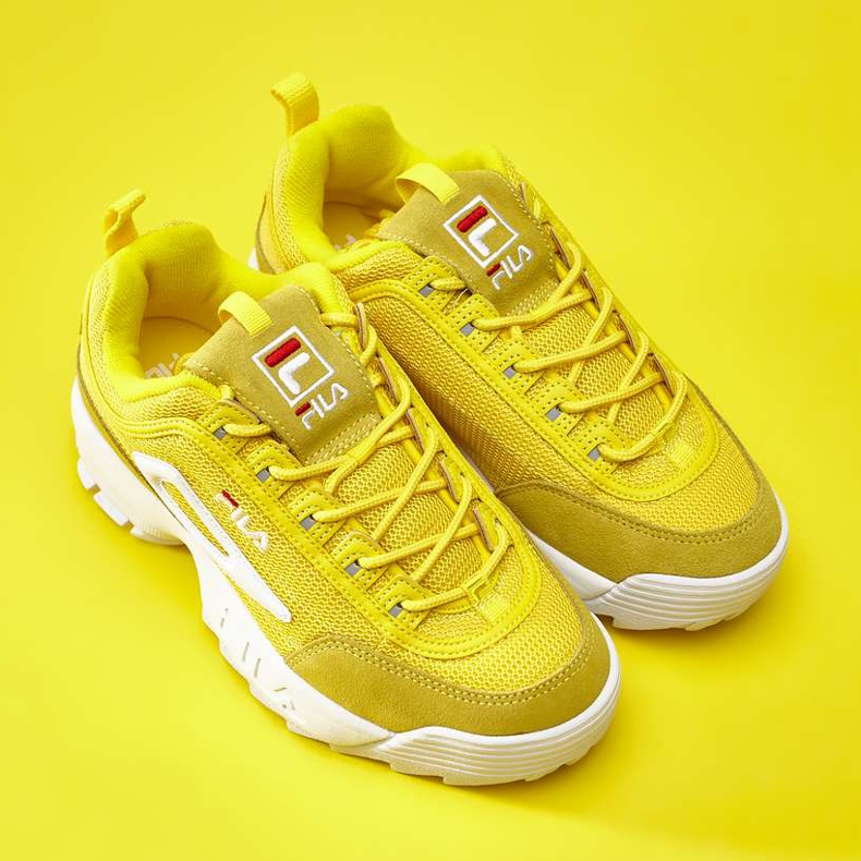 Fila Mreža disruptora Low Wmn Empire Yellow žuta boja