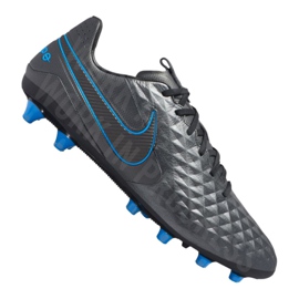Nike Legend 8 Pro AG-Pro M AT6137-004 nogometna cipela crno siva
