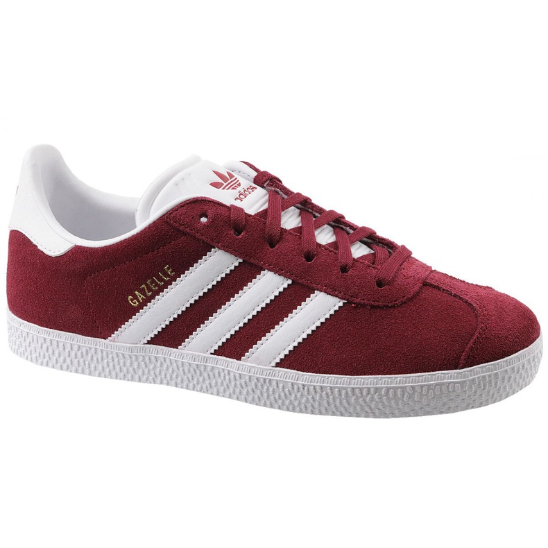 Crvene cipele Adidas Gazelle Jr CQ2874 bijela crvena