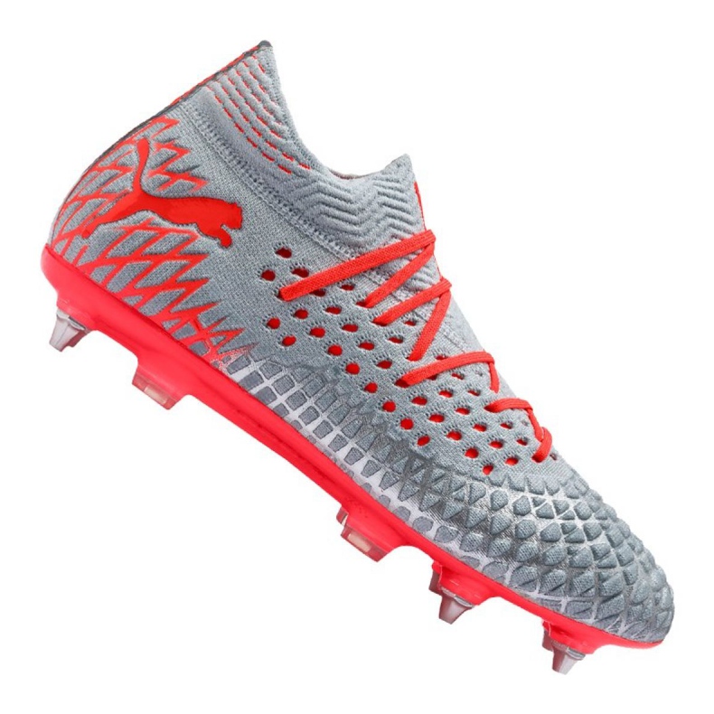 Kopačke Puma Future 4.1 Netfit Mx Sg M 105676-01 crvena siva
