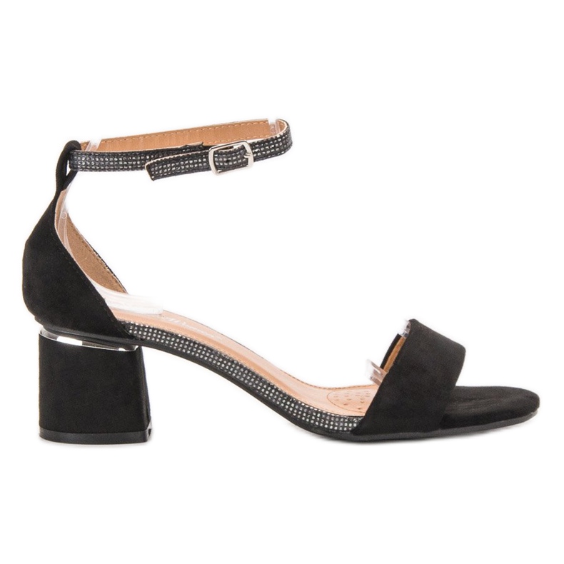 Belle Women Elegantne sandale crno