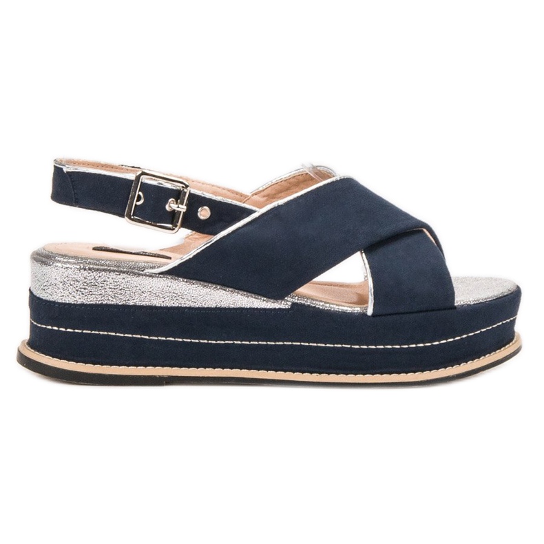 Lily Shoes Sandale na kopčanje plava