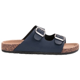 Seastar Tamnoplave papuče s kopčom plava