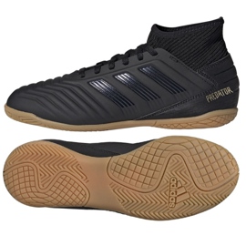 Unutarnje cipele adidas Predator 19.3 U Jr G25805 crna crna