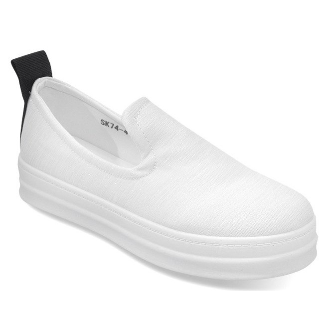 Love Slip-On bijele tenisice na klizanje bijela