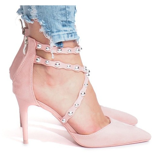 Ružičaste sandale B-50 ružičasta