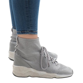 Sportske tenisice sive boje 7S566 siva