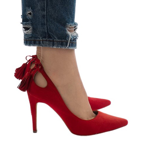 Crvene antilop štikle D-10 crvena