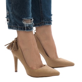 Štikle D-10 od antilopa devine smeđa