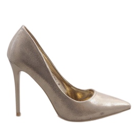 Zlatne klasične štikle AT-0596-L zlatni