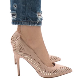 Ružičaste štikle od antilopa HYD-A16 ružičasta