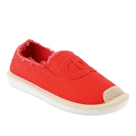 Crvene slip-on espadrile XY2618-4 crvena