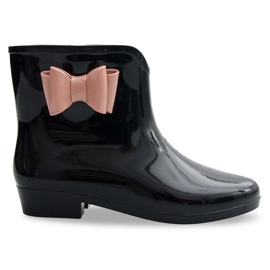 Wellington čizme s mašnom NEW2 Crna