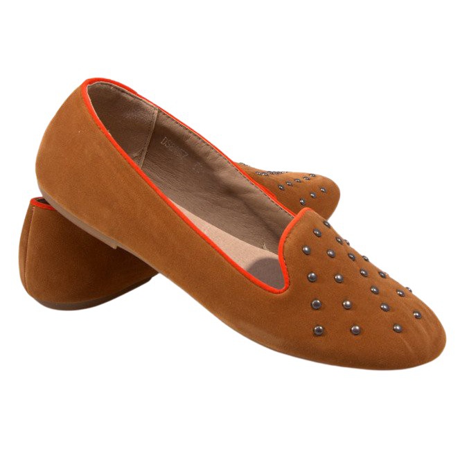 Studded Lords 957 Camel smeđa