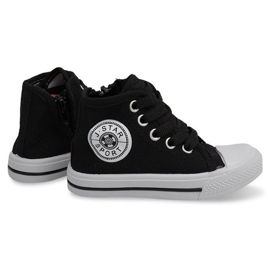 Visoke dječje tenisice Y1312 Crne crna