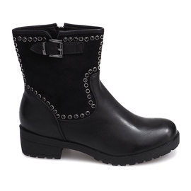 Motorizovane čizme sa klinovima 1640 crne crna