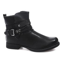 Ukrašeno čizmama 037-PA Crna