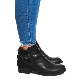 Ukrašeno čizmama LM-201 Black crna