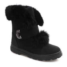 Topli lukovi Timberki DD492-1 Crni crna