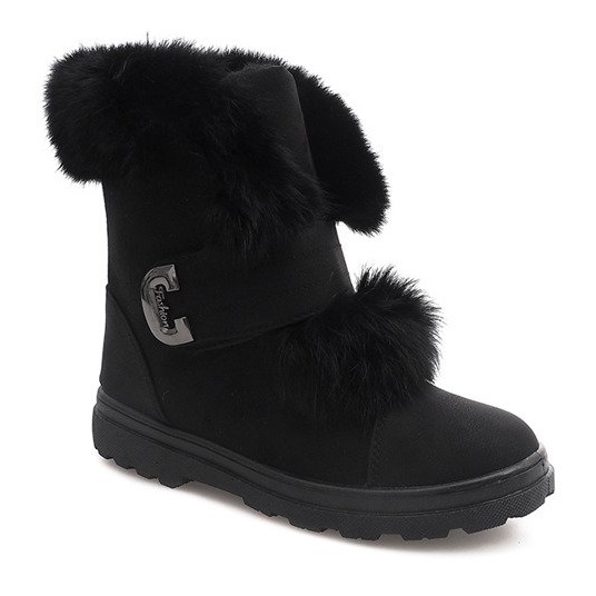 Topli lukovi Timberki DD492-1 Crni crno