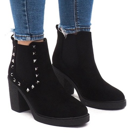 Tople čizme Na postolju RC-21 Crna crno