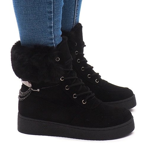 Tople tenisice 16-560 crne crno