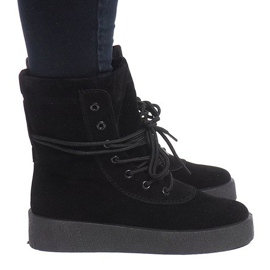 Crne čizme Creepersy 982-PA crna