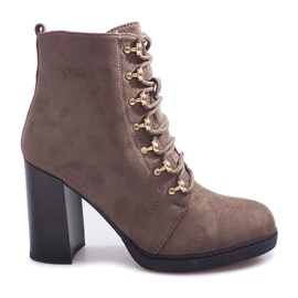 Tople čizme na postu 0-195 kaki višebojan zelena