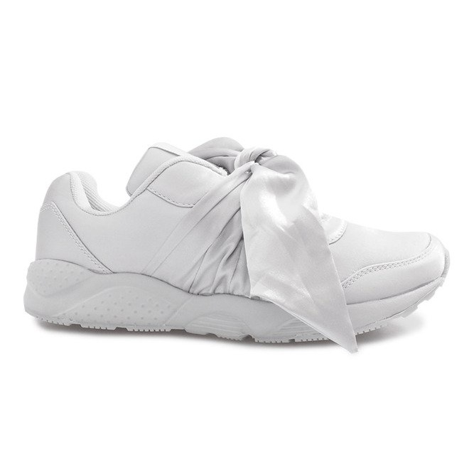 Sive sportske tenisice s Laure mašnicama siva