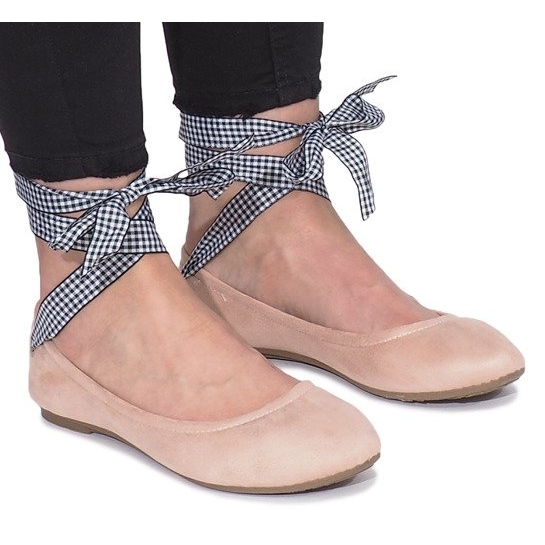 BM Ružičaste balerinke s Acro mašnom ružičasta