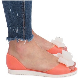 Meliski Midow bež sandale smeđa višebojan