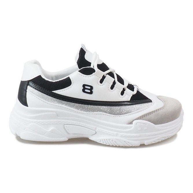 Modne bijele sportske cipele iz 1803 bijela