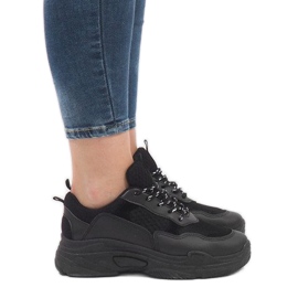 Crne moderne sportske cipele 1801 crna