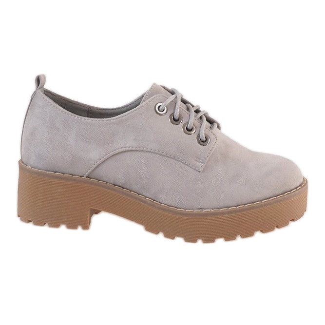 Sive cipele s visokim potpeticama LL183 siva