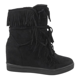 Crne izolirane tenisice H6301AR crna