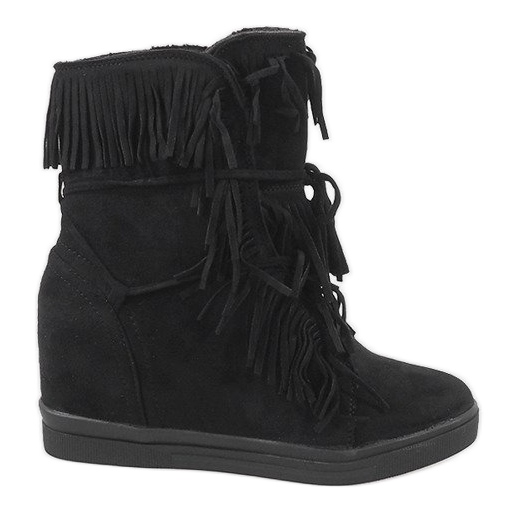 Crne izolirane tenisice H6301AR crno