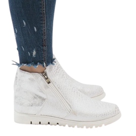 GF-A596 srebrne sportske čizme siva