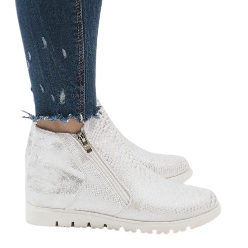 GF-A596 srebrne sportske čizme siva