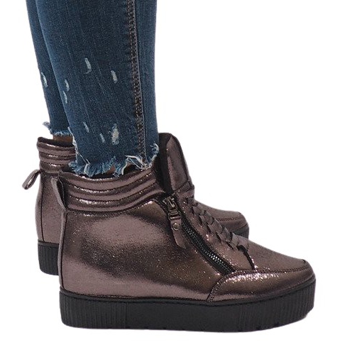 Smeđe izolirane tenisice BB-1652 smeđa