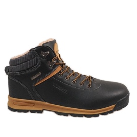 Crne izolirane čizme za snijeg M17097-2 crna