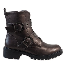 Ženske gležnjače s kopčom 9068 višebojan