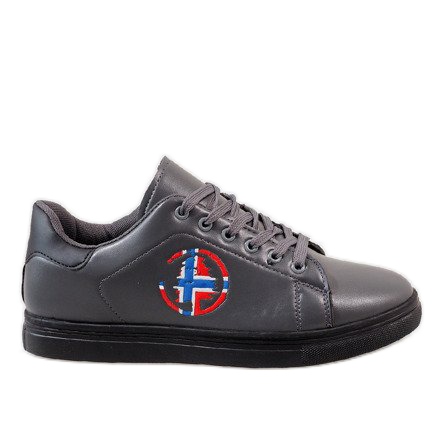 Sive muške tenisice D20533 siva