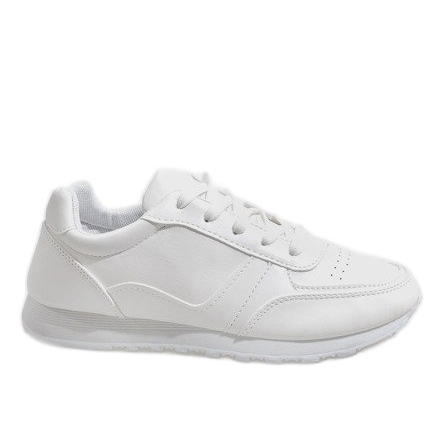 Modne bijele sportske cipele LR88082 bijela