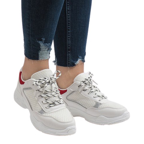 Bijele sportske cipele YM-31 bijela