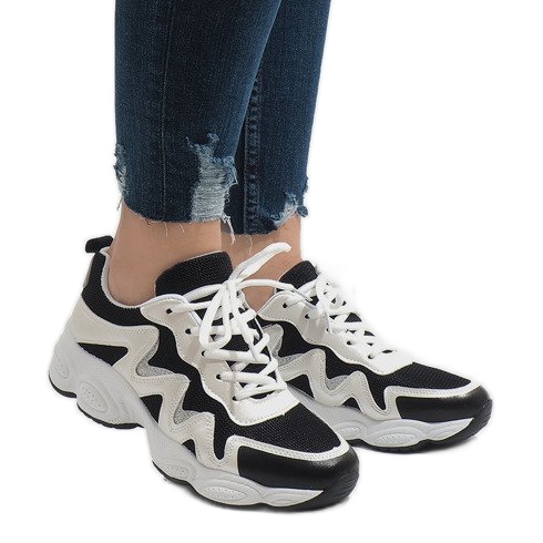 Crne moderne sportske cipele KB-153 crno