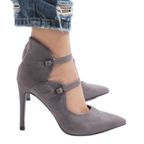 Sive gležnjače 6613-5 siva