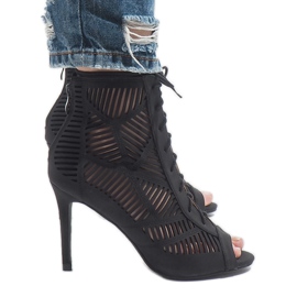 Crne gležnjače 1610-225 crna