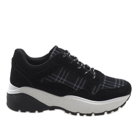 Crne moderne sportske cipele 61012 crno