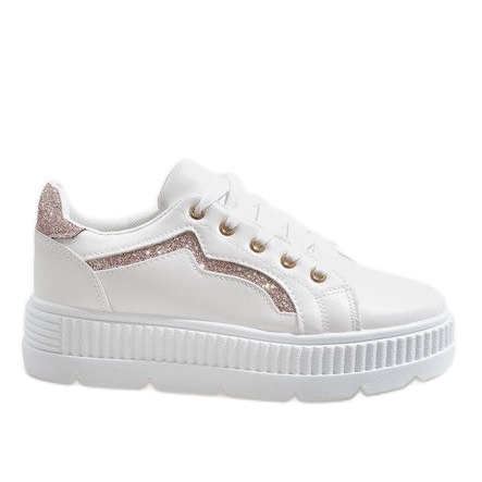 Bijele tenisice na platformi BM1980 bijela